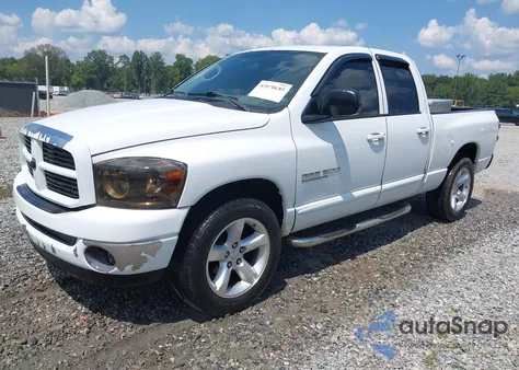 2007 Dodge Ram 1500 Slt из США, поврежденный, VIN 1D7HA18P47S273910